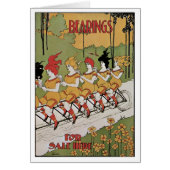 ヴィンテージアールヌーボー軸受タンデム自転車 (正面)