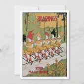 ヴィンテージアールヌーボー軸受タンデム自転車 (正面)