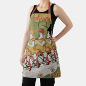 ヴィンテージアールヌーボー軸受タンデム自転車 エプロン (インサイチュ)