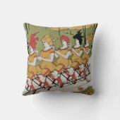 ヴィンテージアールヌーボー軸受タンデム自転車 クッション (裏面)