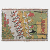 ヴィンテージアールヌーボー軸受タンデム自転車 スローブランケット (正面)