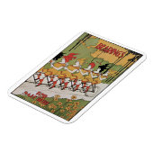 ヴィンテージアールヌーボー軸受タンデム自転車 マグネット (左側)