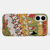 ヴィンテージアールヌーボー軸受タンデム自転車 Case-Mate iPhoneケース (裏面 (横))