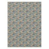 ヴィンテージアールヌーボー降雪花柄 テーブルクロス (正面)