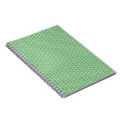 ヴィンテージアールヌーボー降雪花柄 ノートブック (右側)