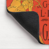 ヴィンテージアールヌーボー音楽、ラボヘムオペラ， 1896 マウスパッド (コーナー)