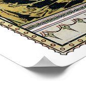 ヴィンテージアールヌーボー香水の広告 ポスター (角)