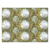 ヴィンテージアールヌーボー鳥花文様 テーブルクロス (正面(横))