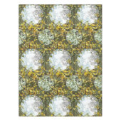 ヴィンテージアールヌーボー鳥花文様 テーブルクロス (正面)