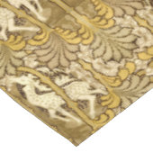 ヴィンテージアールヌーボー鹿パターン テーブルクロス (アングル)