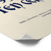 ヴィンテージアールヌーボー1895年の雑誌カバー ポスター (角)