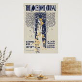 ヴィンテージアールヌーボー1895年の雑誌カバー ポスター (キッチン)