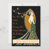 ヴィンテージアールヌーボー1920 招待状 (正面)