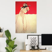 ヴィンテージアールヌーボー～イゾルドバイベアズリー ポスター (ホームオフィス)