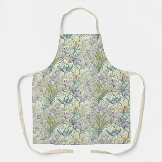 ヴィンテージアールヌーボー エプロン (正面)