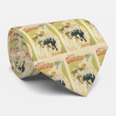 ヴィンテージアールヌーボー、グラディエーター自転車サイクル ネクタイ (ロール)