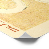 ヴィンテージアールヌーボー、グラディエーター自転車サイクル ポスター (角)