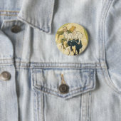 ヴィンテージアールヌーボー、グラディエーター自転車サイクル 缶バッジ (インサイチュ)