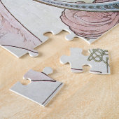 ヴィンテージアールヌーボー ジグソーパズル (側面)