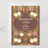 ヴィンテージアールヌーボー セーブザデート (正面)