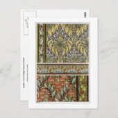 ヴィンテージアールヌーボー・ソロモンの封印M.P.ヴェルヌイユ ポストカード (正面/裏面)