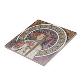 ヴィンテージアールヌーボー タイル (側面)