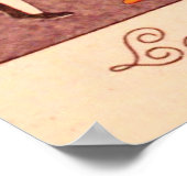 ヴィンテージアールヌーボー~タンゴの怒り ポスター (角)