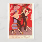 ヴィンテージアールヌーボー~タンゴの怒り ポストカード (正面)