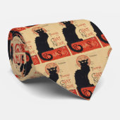 ヴィンテージアールヌーボー、トゥルネデュチャットノワール ネクタイ (ロール)