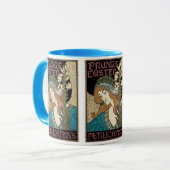 ヴィンテージアールヌーボー、パングのイースター出版物 マグカップ (正面左)