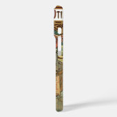 ヴィンテージアールヌーボー、ビスケットバイアルフォンスミュシャ Case-Mate iPhoneケース (裏面 / 左)