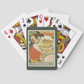 ヴィンテージアールヌーボー、ビールバーレストランとカフェ トランプ (裏面)