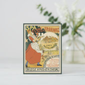 ヴィンテージアールヌーボー、ビールバーレストランとカフェ ポストカード (スタンド正面)