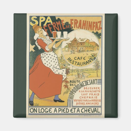 ヴィンテージアールヌーボー、ビールバーレストランとカフェ マグネット (正面)