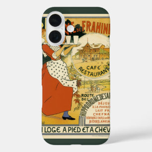 ヴィンテージアールヌーボー、ビールバーレストランとカフェ iPhone 16ケース