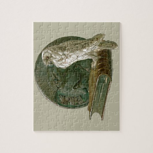 ヴィンテージアールヌーボー(フクロウ・コイン・ブック付) ジグソーパズル (縦)