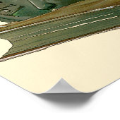 ヴィンテージアールヌーボー(フクロウ・コイン・ブック付) ポスター (角)