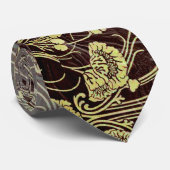 ヴィンテージアールヌーボー、ベルエポック、パターン、ヴィンテージ ネクタイ (ロール)