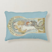 ヴィンテージアールヌーボー,ホランドレヴェンズバーゼカリング アクセントクッション (正面)