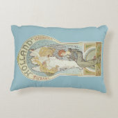 ヴィンテージアールヌーボー,ホランドレヴェンズバーゼカリング アクセントクッション (裏面)