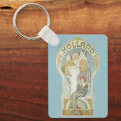 ヴィンテージアールヌーボー,ホランドレヴェンズバーゼカリング キーホルダー (正面)