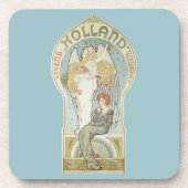 ヴィンテージアールヌーボー，ホランドレヴェンズバーゼカリング コースター (正面)