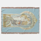 ヴィンテージアールヌーボー,ホランドレヴェンズバーゼカリング スローブランケット (正面)