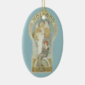 ヴィンテージアールヌーボー,ホランドレヴェンズバーゼカリング セラミックオーナメント (右)