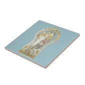 ヴィンテージアールヌーボー,ホランドレヴェンズバーゼカリング タイル (側面)