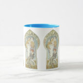 ヴィンテージアールヌーボー,ホランドレヴェンズバーゼカリング マグカップ (中央)