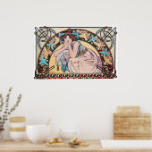 ヴィンテージアールヌーボー ポスター (キッチン)