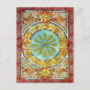ヴィンテージアールヌーボー ポストカード