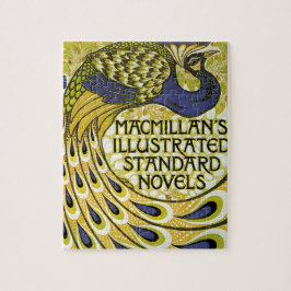 ヴィンテージアールヌーボー、マクミランの孔雀の羽根 ジグソーパズル