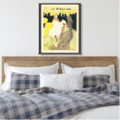 ヴィンテージアールヌーボー、ラグーールバイトゥールーズロートレック キャンバスプリント (インサイチュ (寝室))